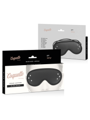 COQUETTE CHIC DESIRE - MSCARA DE COURO FANTASY VEGAN COM FORRO DE NEOP