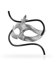 OHMAMA - MASKS ANTIFAZ FLOR DE LIS SILVER