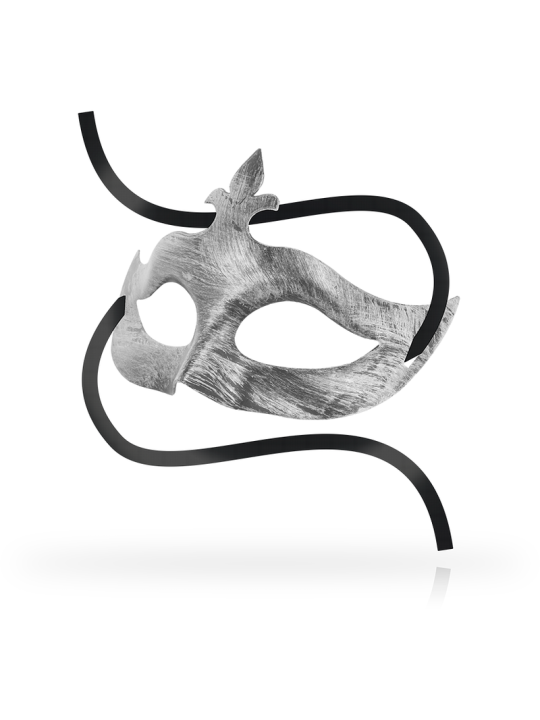 OHMAMA - MASKS ANTIFAZ FLOR DE LIS SILVER