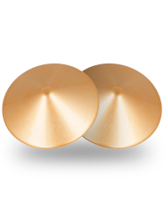 COQUETTE CHIC DESIRE - NIPPELABDECKUNGEN GOLDENE KREISE