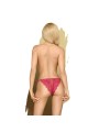 PENTHOUSE - TROP CHAUD POUR ÊTRE VRAI THONG BORDEAUX L/XL