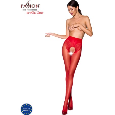 PASSION - TIOPEN 006 ROOD 3/4 30 DEN PANTY