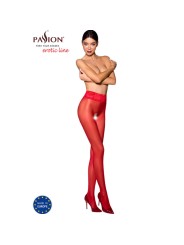 PASSION - TIOPEN 008 RED TIGHTS 3/4 30 DEN