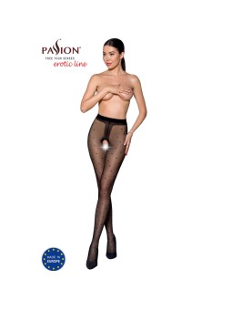 PASSION - TIOPEN 018 SCHWARZE STRUMPFHOSE 1/2 20 DEN