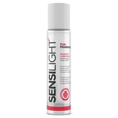 INTIMATELINE - SENSILIGHT AARDBEI GLIJMIDDEL OP WATERBASIS 60 ML