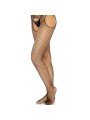 LEG AVENUE - MEDIAS DE RED CROTCHLESS NEGRO