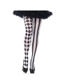 LEG AVENUE - MEDIAS ARLEQUIN NEGRO/BLANCO