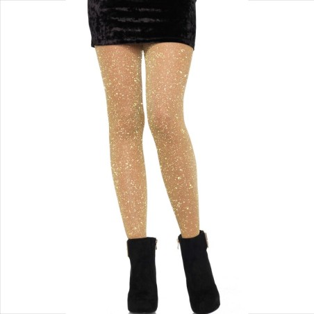 LEG AVENUE - GOUDEN DOORZICHTIGE PANTY'S