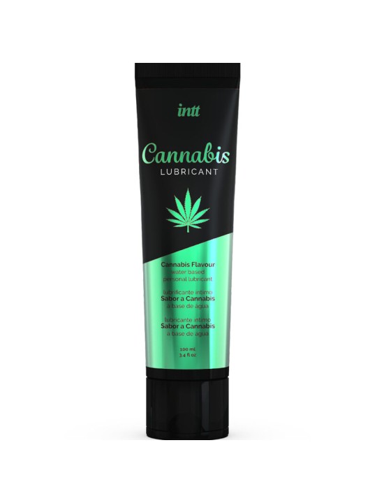 INTT LUBRICANTS - WASSERBASIERTES INTIMGLEITMITTEL MIT CANNABIS-GESCHM