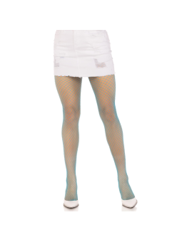 LEG AVENUE - MEIA-CALA LYCRA FISHNNET AZUL