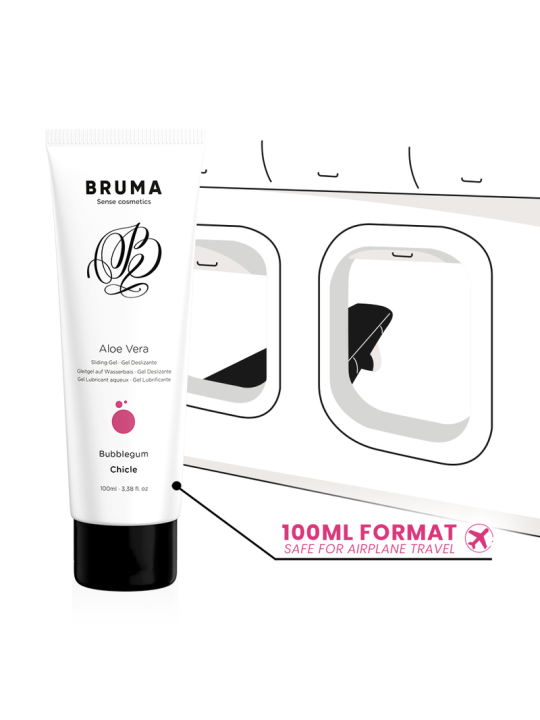 BRUMA - ALOE VERA GLEITGEL BUBBLEGUM GESCHMACK 100 ML