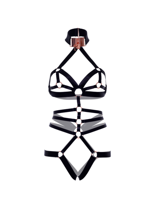 LEG AVENUE - CROTCHLESS ELASTIC BODY HARNESS