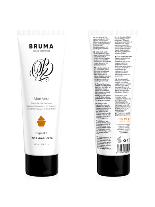 BRUMA - ALOE VERA GLEITGEL CUPCAKE-GESCHMACK 100 ML