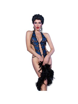 CHILIROSE - BODY CROTCHLESS CR 4479 AZUL S/M