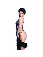 CHILIROSE - CR 4479 BODY CROTCHLESS AZUL S/M