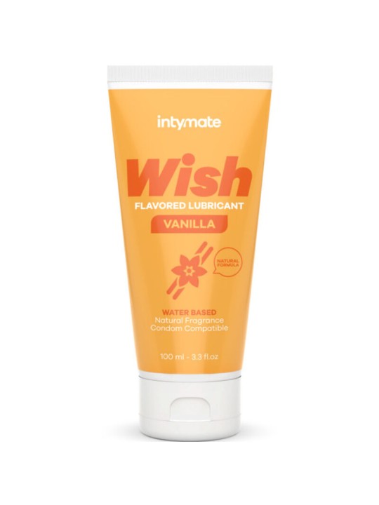 INTIMATELINE INTYMATE - WISH VANILLE SMAAK GLIJMIDDEL 100 ML