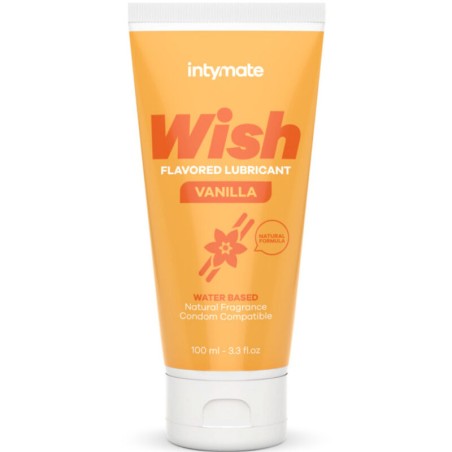 INTIMATELINE INTYMATE - WISH VANILLE SMAAK GLIJMIDDEL 100 ML