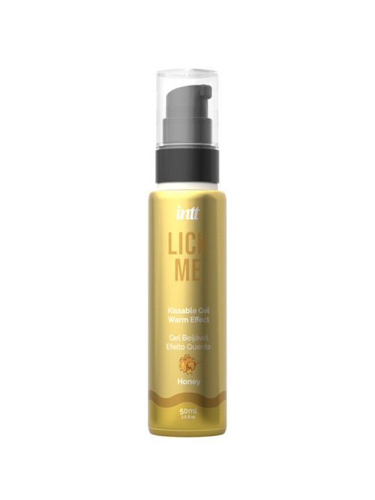 INTT - LICK ME GEL COMESTIBLE SABOR MIEL EFECTO CALOR