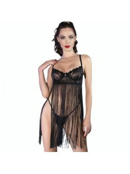 CHILIROSE - CR 4496 BABYDOLL BLACK S/M