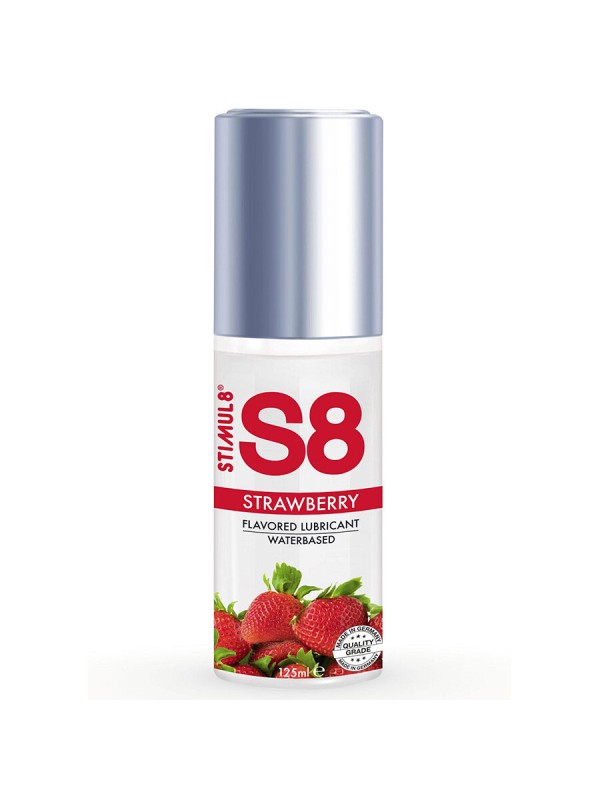 STIMUL8 - S8 AARDBEI GLIJMIDDEL 125 ML