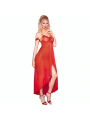 CHILIROSE - CR 3716 BABYDOLL LONGO VERMELHO S/M
