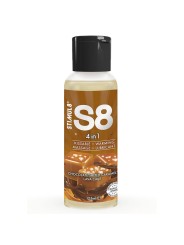 STIMUL8 - S8 4 IN 1 CHOCOLATE AND SALTED CARAMEL DESSERT LUBRICANT 125