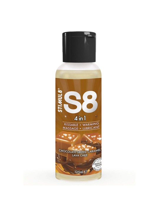 STIMUL8 - S8 LUBRIFIANT DESSERT 4 EN 1 CHOCOLAT ET CARAMEL SALÉ 125 ML