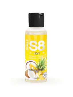 STIMUL8 - LUBRIFIANT DESSERT PINA COLADA 4 EN 1 S8 125 ML