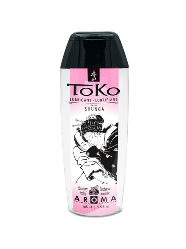 SHUNGA - LUBRIFICANTE DE EMOÇÃO DE FRAMBOESA TOKO AROMA