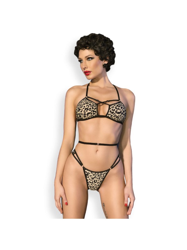 CHILIROSE - CR 4497 BIKINI LEOPARD S/M