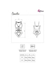 LIVCO CORSETTI FASHION - NAMILLEN LC 90528 BODY ZWART S/M
