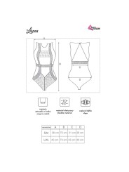 LIVCO CORSETTI FASHION - CORPS LIXPEN LC 90612 NOIR