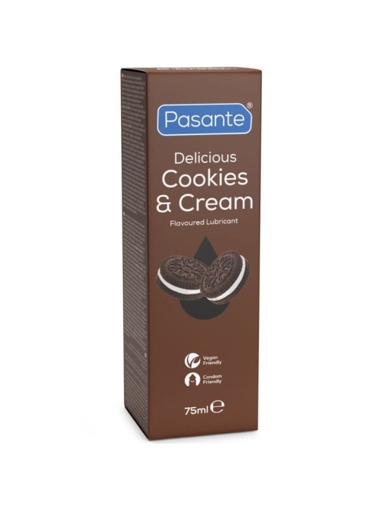PASANTE - LUBRIFICANTE À BASE DE ÁGUA COM AROMA DE BISCOITOS E CREME 7