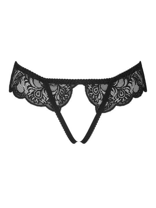 LIVCO CORSETTI FASHION - LOVE STORY LC 90679 PANTY CROTCHLESS NEGRO L/