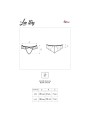 LIVCO CORSETTI FASHION - LOVE STORY LC 90679 PANTY CROTCHLESS NEGRO L/