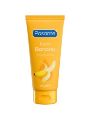 PASANTE – SCHMIERMITTEL AUF WASSERBASIS MIT BANANENGESCHMACK, 75 ML