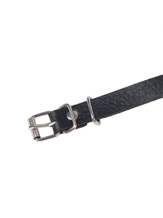 SUBBLIME - KÖRPERHARNESS AUS LEDER, SCHWARZ, EINE GRÖSSE