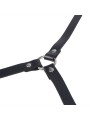 SUBBLIME - LEATHER BODY HARNESS BLACK ONE SIZE