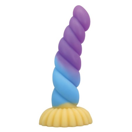 POWER MONSTERS - UNICORNO TRICOLORE FANTASY DILDO IN SILICONE 22 CM Ø 
