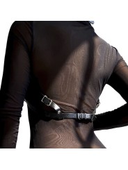 SUBBLIME - LEATHER CHEST HARNESS BLACK ONE SIZE