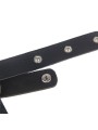 SUBBLIME - CHEST HARNESS LEATHER CHAINS BLACK ONE SIZE
