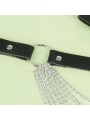 SUBBLIME - LEATHER CHAINBELT BLACK ONE SIZE