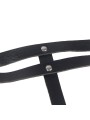 SUBBLIME - CHAINE BAGUE CUIR CEINTURE NOIR TAILLE UNIQUE