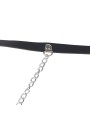 SUBBLIME - HARNAIS CEINTURE CUIR NOIR TAILLE UNIQUE