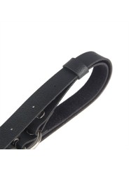SUBBLIME - LEDERGÜRTEL HARNESS SCHWARZ EINE GRÖSSE