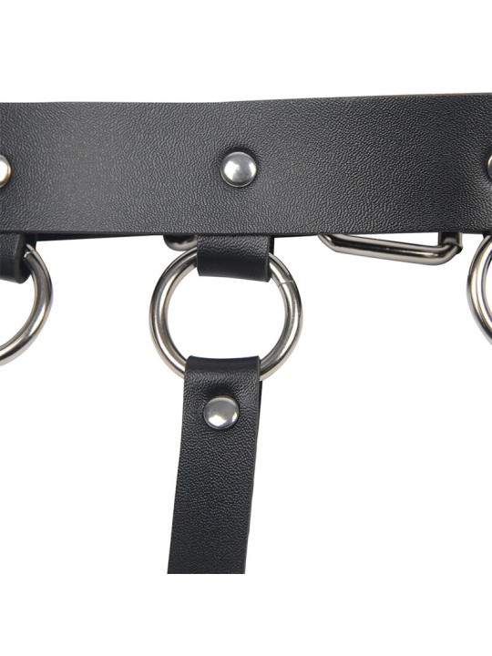 SUBBLIME - KETTING KETTING BORSTHARNESS GROTE RING ONE SIZE