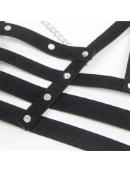 SUBBLIME - CORSET HARNESS WITH CHAINDETAIL ONE SIZE