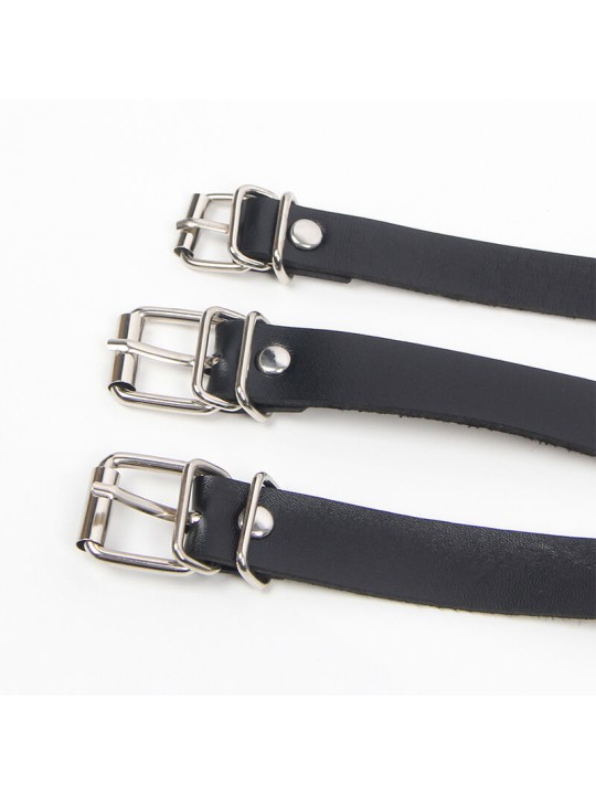 SUBBLIME - KORSETT HARNESS MIT KETTE DETAIL EINE GRÖSSE