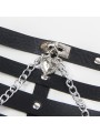 SUBBLIME - CORSET HARNESS WITH CHAINDETAIL ONE SIZE