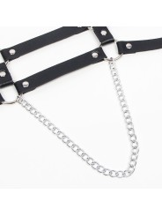 SUBBLIME - HARNESS WITH STRAPS AND CHAINDETAILS ONE SIZE